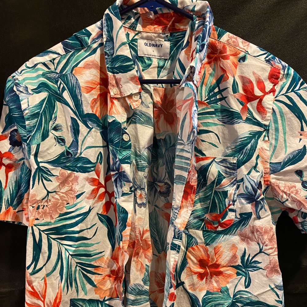 Mens Hawaiian Shirt